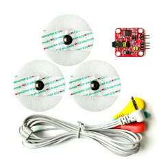 Kit de Desenvolvimento EMG com Sensor Anal&oacute;gico de Sinal El&eacute;trico Muscular para Arduino