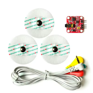 Kit de Desenvolvimento EMG com Sensor Anal&oacute;gico de Sinal El&eacute;trico Muscular para Arduino
