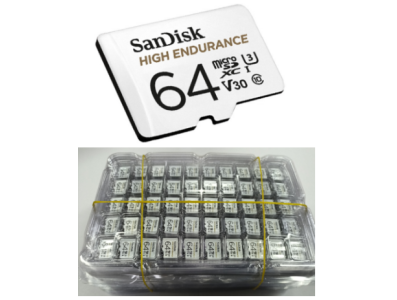 Cart&atilde;o microSD 64GB SanDisk High Endurance - Imagem 1