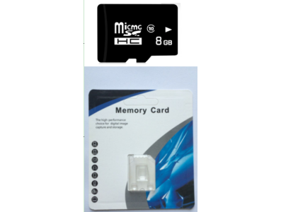 Cart&atilde;o microSD 8GB Classe 10 com embalagem de varejo e capacidade total - Imagem 1