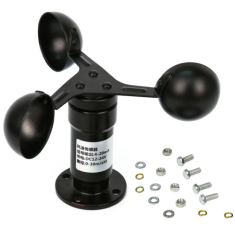 Sensor de Velocidade do Vento (Anem&ocirc;metro) transmissor com sa&iacute;da de corrente 4-20 mA sem cabo para Arduino