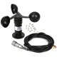 Sensor transmissor de velocidade do vento (anem&ocirc;metro) com sa&iacute;da de tens&atilde;o 0-5 V - Thumb - 1