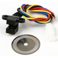 Disco codificado para encoder fotoel&eacute;trico de velocidade (code wheel)