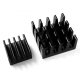 Kit de Dissipadores de Alum&iacute;nio Preto - Thumb - 2