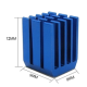 Dissipador MOSFET em liga de alum&iacute;nio azul 9 x 9 x 12 mm - Thumb - 7