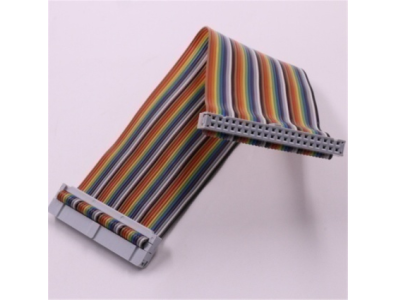 Cabo GPIO 40 pinos f&ecirc;mea-f&ecirc;mea 20 cm (arco-&iacute;ris) - Imagem 1