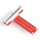 Placa extensora T-Type GPIO 40 pinos vermelha para Raspberry Pi e RP2040 - Thumb - 1