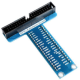 Placa de extens&atilde;o GPIO Tipo T 40 pinos azul para Raspberry Pi e RP2040 - Thumb - 7