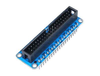 Placa de Extens&atilde;o GPIO de 40 pinos Cobbler Plus Azul para Raspberry Pi e RP2040 - Imagem 1