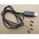 Cabo USB para TTL PL2303HX 4 pinos compat&iacute;vel com Raspberry Pi e RP2040 - Thumb - 3