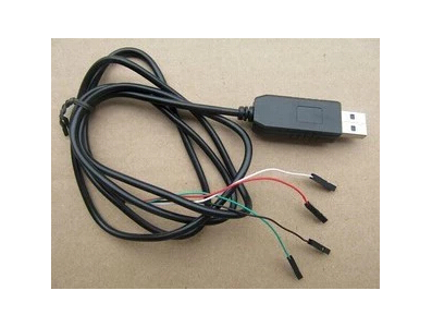Cabo USB para TTL PL2303HX 4 pinos compat&iacute;vel com Raspberry Pi e RP2040 - Imagem 3