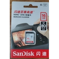 Cart&atilde;o SD SanDisk Ultra 16 GB Classe 10 48 MB/s