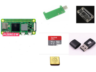 Kit Raspberry Pi Zero 2 W (Kit 5) - Imagem 1