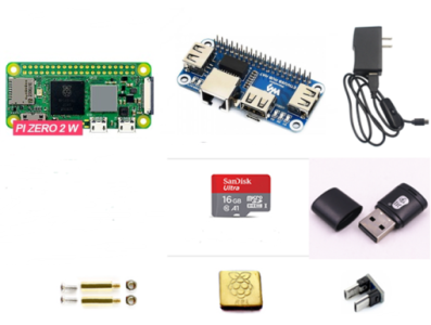 Kit Raspberry Pi Zero 2 W (Kit 6) - Imagem 1