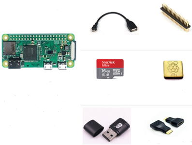 Kit Raspberry Pi Zero W 2 - Imagem 1