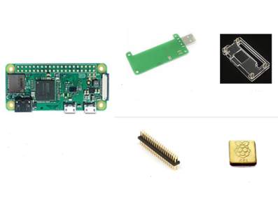 Kit Raspberry Pi Zero W 4 - Imagem 1