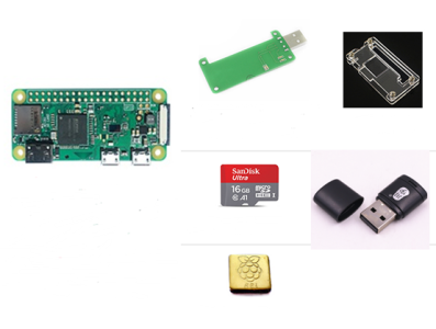 Kit Raspberry Pi Zero W Vers&atilde;o 5 - Imagem 1