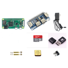 Kit Raspberry Pi Zero W 6, plugue US