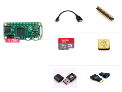 Kit Raspberry Pi Zero 2 - Imagem 1