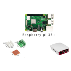 Raspberry Pi 3 B+ Kit 3 em 1 em caixa de papel