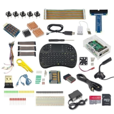 Kit Ultimate Learning para Raspberry Pi com 25 tipos de teclado
