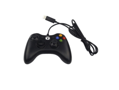Controle USB para jogos com empunhadura vibrat&oacute;ria - Imagem 1