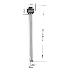 Sensor de Press&atilde;o de Filme Fino RFP-603 500g Pad de Sapato para Rob&ocirc;