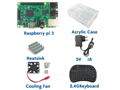 Kit Raspberry Pi 3 B (Kit 3) - Imagem 1