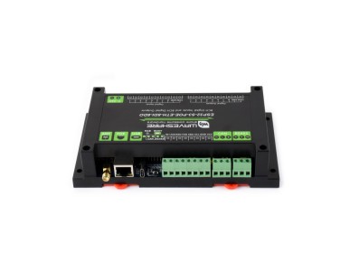 Controlador Industrial ESP32-S3 Waveshare com 8 Entradas e 8 Sa&iacute;das, PoE, Ethernet, RS485 e CAN - Imagem 1