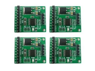 M&oacute;dulo Controlador TTL232 TL19A08 6&ndash;24V com 8 Sa&iacute;das, Modbus RTU e Comandos AT - Imagem 1