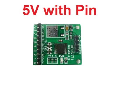 M&oacute;dulo Controlador TTL232 TL19A08 5V com 8 Sa&iacute;das, Modbus RTU e Comandos AT - Imagem 2