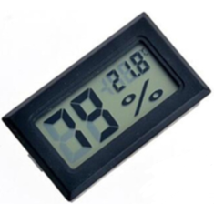 Term&ocirc;metro Digital Mini FY-11 Preto com display LCD (DIY)