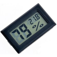 Term&ocirc;metro Digital Mini FY-11 Preto com display LCD (DIY)