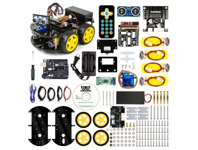 KUONGSHUN R3 Kit Carro Rob&ocirc; Inteligente com Controle por App via Bluetooth - Imagem 11