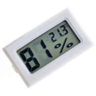 Term&ocirc;metro digital ambiente mini FY-11 LCD branco DIY
