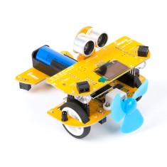 Kit de Rob&oacute;tica CAMEL F.1 soldado, rob&ocirc; Arduino program&aacute;vel via Mixly e Scratch com Wi‑Fi