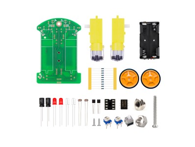DIY D2-1 Intelligent Tracing Car Kit - Imagem 3