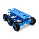 Kit de Rob&oacute;tica Chassi inteligente 6WD azul com amortecimento, projeto off‑road e conectividade Wi‑Fi - Thumb - 1
