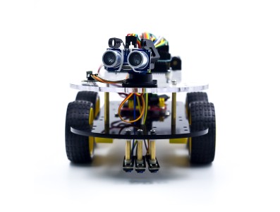 Kit chassi 4WD multifuncional com UNO R3 e mini breadboard 170 pontos - Imagem 11