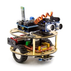 Kit de Rob&oacute;tica E5-1 Carro Tartaruga Inteligente Su&iacute;te de Aprendizado