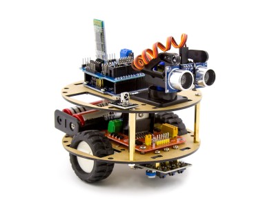 Kit de Rob&oacute;tica E5-1 Carro Tartaruga Inteligente Su&iacute;te de Aprendizado - Imagem 1