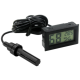 Term&ocirc;metro higr&ocirc;metro digital mini FY-12 com LCD e cabo de 1,5 m, preto - Thumb - 1