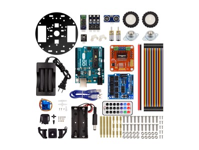 Kit de Rob&oacute;tica E5-1 Carro Tartaruga Inteligente Su&iacute;te de Aprendizado - Imagem 4