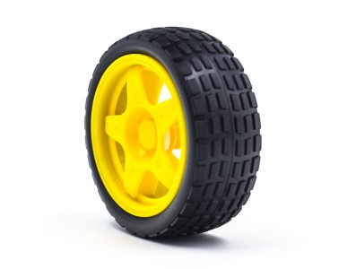 Roda e pneu Grau A Smart Car - Imagem 1