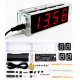 Kit DIY Rel&oacute;gio Digital e Term&ocirc;metro Eletr&ocirc;nico LED Vermelho com Microcontrolador, Rel&oacute;gio Falante e Manual em PDF, Acess&oacute;rio Ar - Thumb - 1