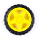 Roda e pneu para rob&ocirc; Smart Car grau B - Thumb - 2