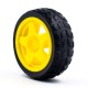 Roda e pneu para rob&ocirc; Smart Car grau B - Thumb - 1