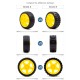 Roda e pneu para rob&ocirc; Smart Car grau B - Thumb - 6