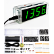 Kit DIY Rel&oacute;gio Digital com Microcontrolador, LED Verde e Term&ocirc;metro, Rel&oacute;gio Falante com PDF e Alto-falante - Thumb - 1