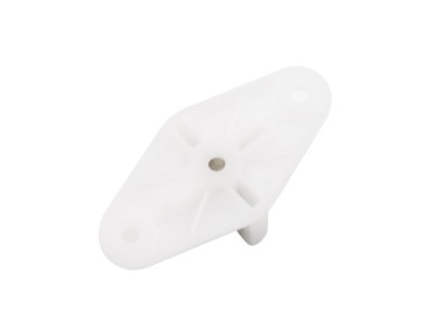 Roda universal W420 com esfera de a&ccedil;o - Imagem 3